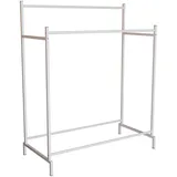 MID.YOU Kleiderständer Labol 103 x 136 x 52 cm Weiß