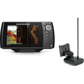 Humminbird Helix 7 G4 GPS Fischfinder mit Wandler, Dual Spectrum Chirp Sonar - Side Imaging