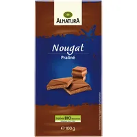 Alnatura Nougat-Schokolade, 100g