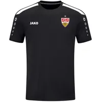 Jako VfB T-Shirt Power (schwarz / Größe 128 / Kinder)