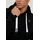 !Solid Hoodie Schwarz/Weiß S
