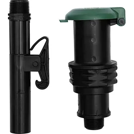 CORNAT Wassersteckdose 3/4" Schwarz/Grün