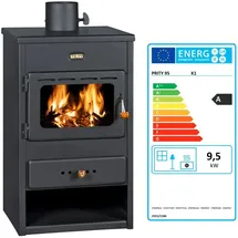 Prity K1-9 kW Stahl Schwarz
