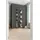 XORA Mehrzweckschrank, Graphit, 6 Fächer, 30x185x40 cm, Made in Germany, erweiterbar, stehend, Waschküche, Mehrzweckschränke
