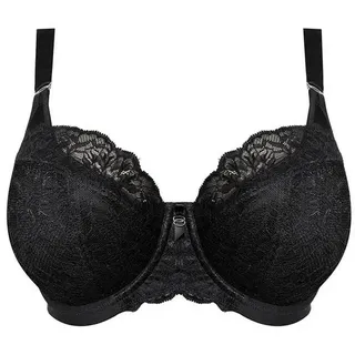 Elomi BH Brianna Underwire Padded Half Cup Bra Schwarz J 75 Damen
