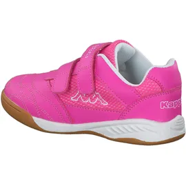 Kappa Kickoff Kids Pink/White 28