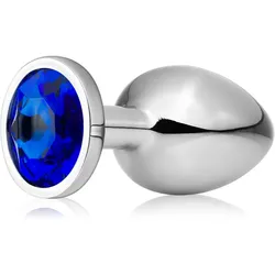 Secret play Pleasure Plug M Butt-Plug blue 8,2 cm