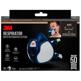 3M Maske 4251 + A1P2 Dunkelblau 1 Stück