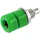 econ connect TB40GN Laborbuchse Buchse, Einbau Stift-Ø: 4 mm Grün 1 St. Bulk
