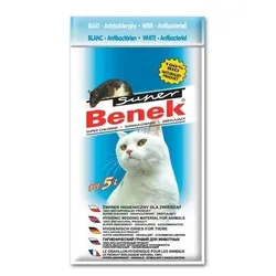 BENEK  Super Katzenstreu antibakteriell 5 L weiß