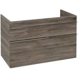 Villeroy & Boch Waschbeckenunterschrank 2 Auszüge 95,3 x 59,0 x 47,7 cm Stone Oak