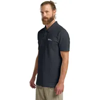 Jack Wolfskin Essential Kurzarm-poloshirt - Dark Navy - S