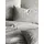 IRISETTE Mink 8872 Gestreift Silber 155 x 220 cm + 80 x 80 cm