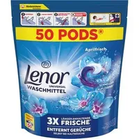 Lenor Waschmittel All-in-1 Aprilfrisch, Pods, Vollwaschmittel, 0,98 kg, Waschladungen 50