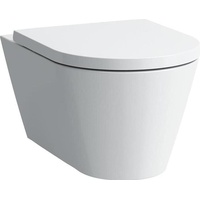 Laufen Pack Kartell WC mit WC Sitz H8663304000001 37x54cm, randlos, weiß LCC