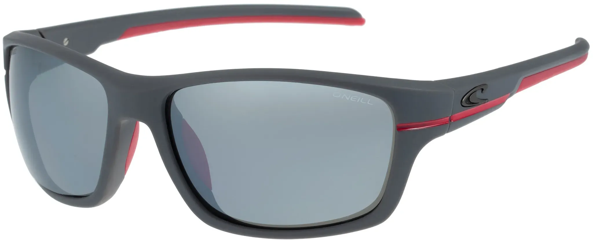 Sonnenbrille O'NEILL, Herren, schwarzrot, Sonnenbrillen Sonnenbrille, farblich abgesetzte Streifen im Bügel, Sportbrille