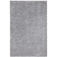 Carpet City Hochflor-Teppich grau, weich, Wohnzimmer, Größe: 160 x