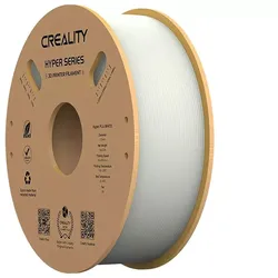PLA Filament weiß Hyper Serie 3D von CREALITY