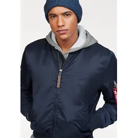 Alpha Industries Ma-1 Vf 59 Long Jacke Rep.Blue S