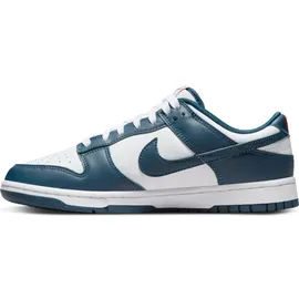 Nike Dunk Low Retro Herren Valerian Blue/White/University Red/Valerian Blue 45,5