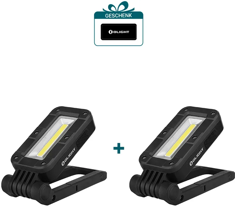 Olight Swivel Arbeitslampe mit Geschenk Bundle