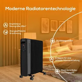 Tronitechnik Ölradiator TT-OR 211 2500 W Schwarz