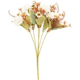 Atmosphera Créateur d'intérieur Herbstlicher Kunstblumenstrauß Pery, 33 Cm