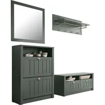 Home Affaire ASCOT Garderobenschrank 109x20x40 grün