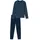 SCHIESSER Pyjama Gestreift Blau M