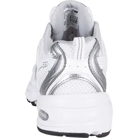 New Balance 530 White/Silver Metallic 44