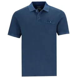 Hajo Poloshirt Garment Dye Kurzarmshirt mit Polokragen