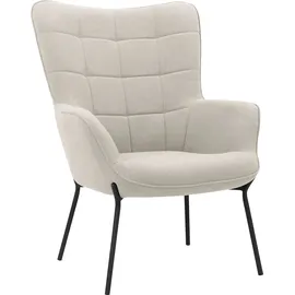 OTTO home Ohrensessel Luukas Polyester 73 x 99 x 80 cm Schwarz