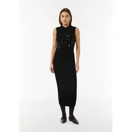 Comma, Minikleid Strickkleid Schwarz 36