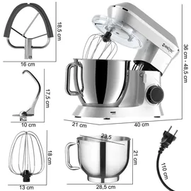 Maltec MaltecChef 2200W Silber