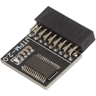 TPM2.0 Modul, 18Pin 2x9P TPM 2.0 Verschlüsselung Sicherheitsmodul Systemkomponenten für Motherboards