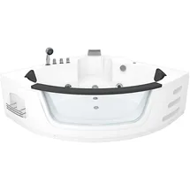 AcquaVapore Eckbadewanne 140 x 140 x 60 cm (W05-SC)