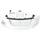 AcquaVapore Eckbadewanne 140 x 140 x 60 cm (W05-SC)