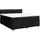 vidaXL Boxspringbett 180 x 200 cm Schwarz