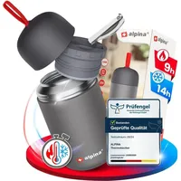Alpina Thermobehälter für Essen - SPÜLMASCHINENFESTER Thermo Becher ml
