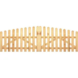 Tetzner & Jentzsch Gartentor Hochbogen 300 x 100 cm Grün/Holz