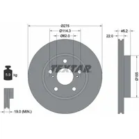 Textar Bremsscheibe PRO