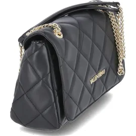 Valentino Ocarina Umhängetasche Kunstleder Black/Gold