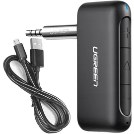 UGREEN CM276 Audioempfänger Bluetooth 5.0 Audio-Adapter AUX-Klinke Schwarz (60911)