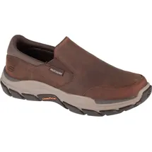 SKECHERS Slipper Slipper Leder - Calum braun 45