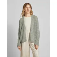 Marc O'Polo Loose Fit Cardigan aus Bändchengarn, Mint, M