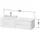 Duravit Waschtischunterschrank 4 Schubladen 160 x 40,8 x 55 cm Schwarz Matt