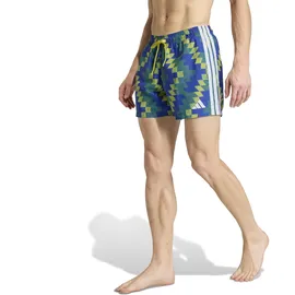 adidas Badeshorts Football-Inspired Graphic Gelb/Weiß M