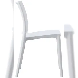 CLP Gartenstuhl Meton 42 x 42 x 81 cm weiß