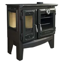 Caliskan EEK A+ Panorma-Holzherd Modell 216-3D mit 8,5kW -