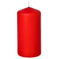 Papstar Stumpenkerze 5 x 10 cm 10 St. rot